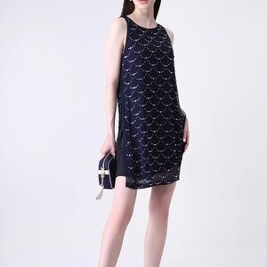 DVF silk shift dress size 6